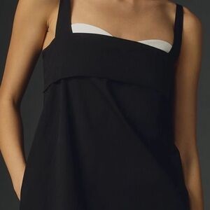 NWT Anthropologie Maeve Cutout Babydoll Midi dress size Large